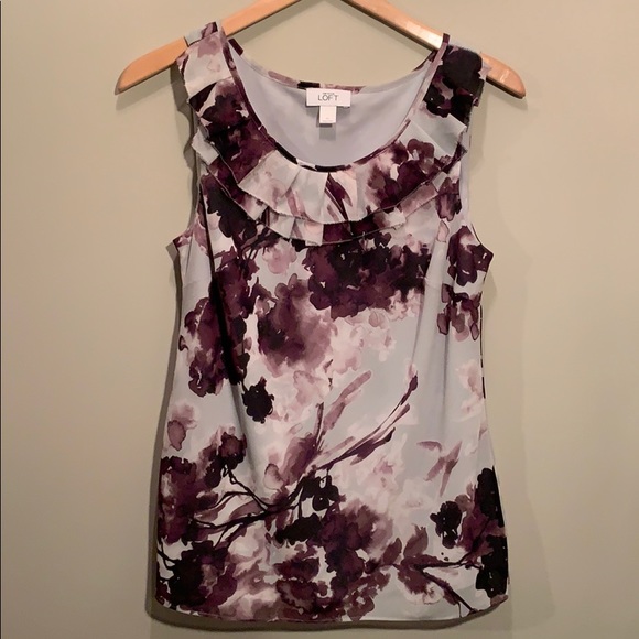 Ann Taylor LOFT Floral Top - Picture 1 of 3